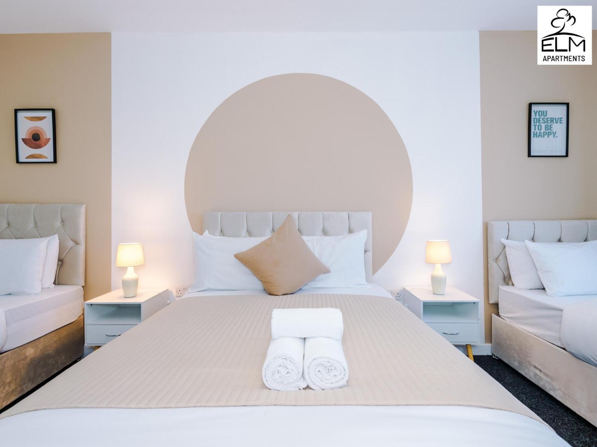 Elm Aparthotel , Collection Of Apartments Available Near Media City , Free Parking マンチェスター エクステリア 写真