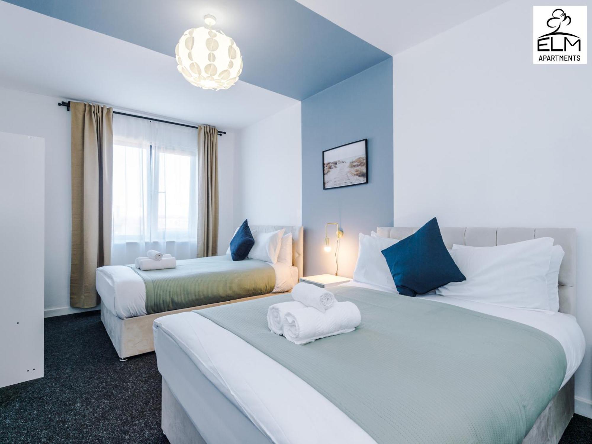 Elm Aparthotel , Collection Of Apartments Available Near Media City , Free Parking マンチェスター エクステリア 写真