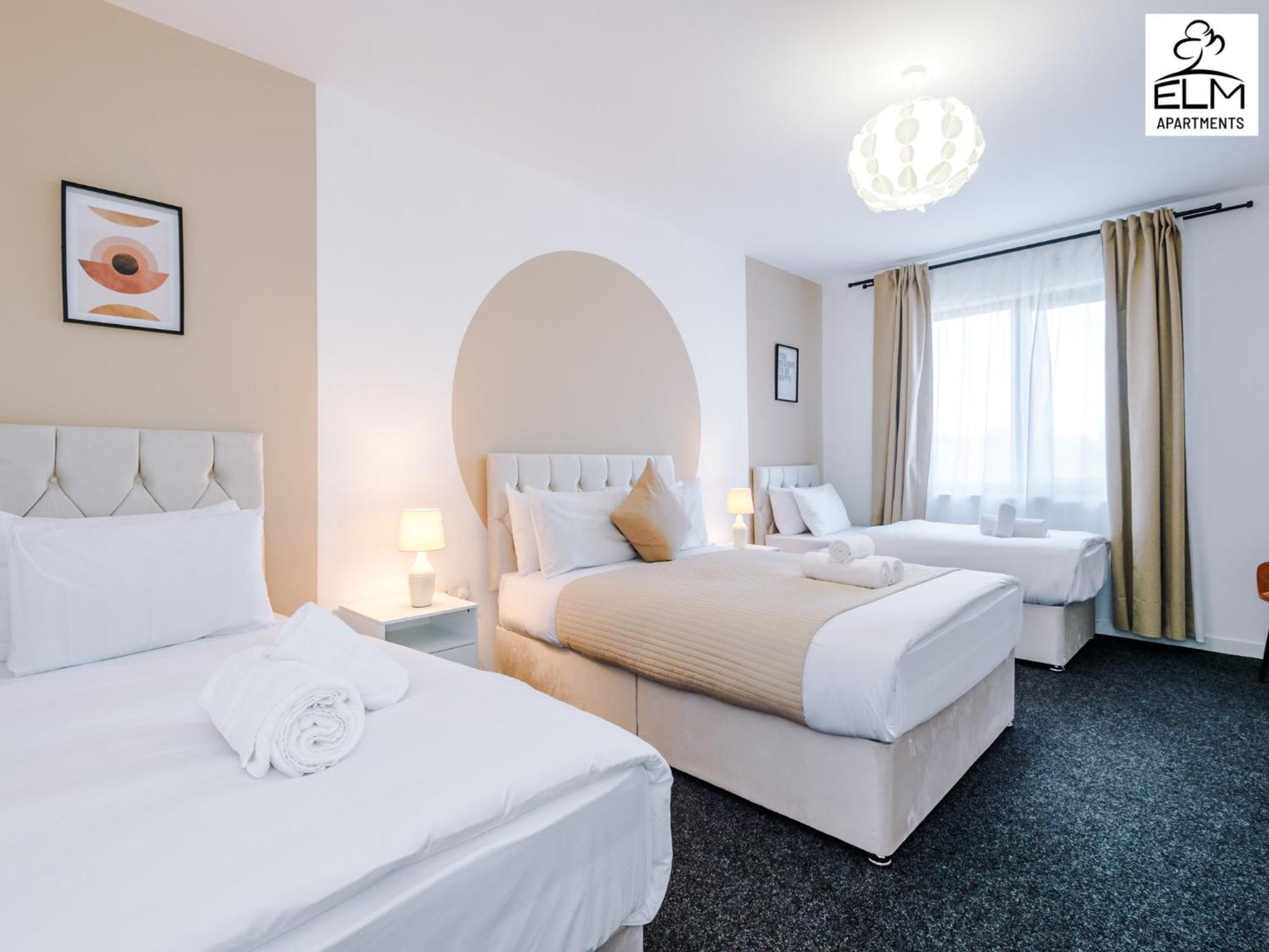 Elm Aparthotel , Collection Of Apartments Available Near Media City , Free Parking マンチェスター エクステリア 写真
